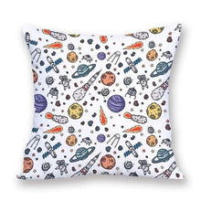 Load image into Gallery viewer, 2021 New Space Home Pillow Universe Sun Planet Pillows Decorative Throw Pillow Cover Universe Outer Space Planets Star Pillow Case Pillow Cushion Covers Decorative Pillow Spaceship Cover