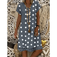 Load image into Gallery viewer, Stylish Summer Dress Loose Ladies Orange Yellow Summer Dresses For Women - Women Cute Outfits