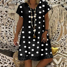Load image into Gallery viewer, Stylish Summer Dress Loose Ladies Orange Yellow Summer Dresses For Women - Women Cute Outfits