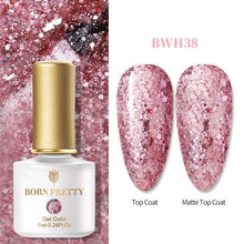 Load image into Gallery viewer, 2021 New Womens Colorful Nail Gel Polish Modern Glitter Pink Purple UV Diamond Stylish Design Nail Colors Gel