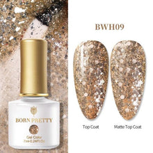 Load image into Gallery viewer, 2021 New Womens Colorful Nail Gel Polish Modern Glitter Pink Purple UV Diamond Stylish Design Nail Colors Gel