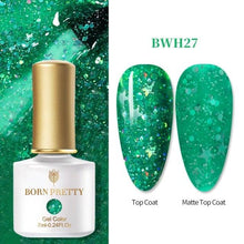 Load image into Gallery viewer, 2021 New Womens Colorful Nail Gel Polish Modern Glitter Pink Purple UV Diamond Stylish Design Nail Colors Gel