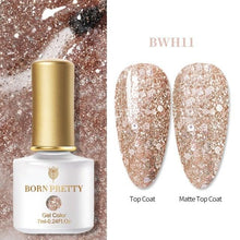 Load image into Gallery viewer, 2021 New Womens Colorful Nail Gel Polish Modern Glitter Pink Purple UV Diamond Stylish Design Nail Colors Gel