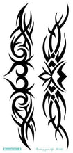 Load image into Gallery viewer, 2021 Temporary Waterproof Butterfly Tattoo Black Design Waist Body Fake Tattoo Flower Sticker For Women Girls