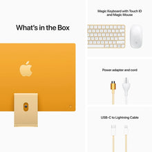Load image into Gallery viewer, 2021 Apple iMac 24-inch - M1 Chip 8-Core GPU 8GB RAM 512GB SSD Yellow | Excellent