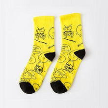 Load image into Gallery viewer, 2022 Black White Cotton Socks AB Side Don't Follow Me I'm Lost too Creative Unisex Casual Socks Daily For Men And Women
