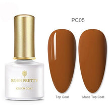 Load image into Gallery viewer, 2022 Elegant Pretty Womens Orange 6ml Gel Nail Polish Summer UV LED Stylish Glossy and Matte Professional Home Nail Design For Women