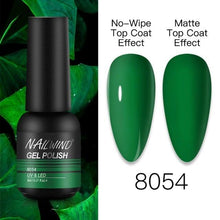 Load image into Gallery viewer, NEW TREND Modern fashion Red Gel Nail Polish For Nails Permanent UV LED 8ml Matte Glossy High Quality Fashion Design For Women and Ladies