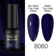 Load image into Gallery viewer, NEW TREND Modern fashion Red Gel Nail Polish For Nails Permanent UV LED 8ml Matte Glossy High Quality Fashion Design For Women and Ladies