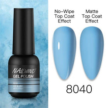 Load image into Gallery viewer, NEW TREND Modern fashion Red Gel Nail Polish For Nails Permanent UV LED 8ml Matte Glossy High Quality Fashion Design For Women and Ladies