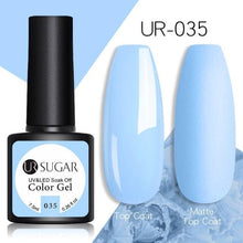 Load image into Gallery viewer, 2022 Modern Spring Green Gel Nail Polish Colorful UV LED Long Lasting Varnish Modern High Quality Design For Girls and Womens