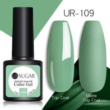 Load image into Gallery viewer, 2022 Modern Spring Green Gel Nail Polish Colorful UV LED Long Lasting Varnish Modern High Quality Design For Girls and Womens