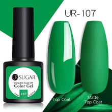 Load image into Gallery viewer, 2022 Modern Spring Green Gel Nail Polish Colorful UV LED Long Lasting Varnish Modern High Quality Design For Girls and Womens