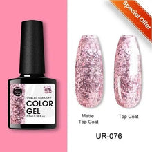 Load image into Gallery viewer, TREND Matte 7.5ML Nail Gel Polish Base Matte Coat UV LED Home Manicure Luxury Matte Design Luxury Nail Gel For Womens and Girls