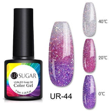 Load image into Gallery viewer, 2022 NEW Purple Gel Nail Polish UV Color Changing Gel Nail Polish Stylish Three Layer Effect For Womens
