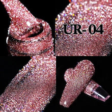Load image into Gallery viewer, 2022 New Reflective Glitter Nail Gel 8ml Permanent UV/LED Glossy Effect Popular Diamond Nail Gel Design For Womens