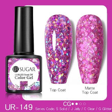 Load image into Gallery viewer, 2022 New Reflective Glitter Nail Gel 8ml Permanent UV/LED Glossy Effect Popular Diamond Nail Gel Design For Womens