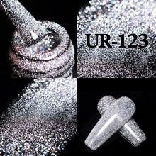 Load image into Gallery viewer, 2022 New Reflective Glitter Nail Gel 8ml Permanent UV/LED Glossy Effect Popular Diamond Nail Gel Design For Womens