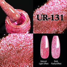 Load image into Gallery viewer, 2022 New Reflective Glitter Nail Gel 8ml Permanent UV/LED Glossy Effect Popular Diamond Nail Gel Design For Womens