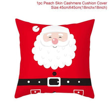Load image into Gallery viewer, 2022 Santa Claus Christmas Pillowcase Decor For Home Christmas Throw Pillow Covers Decorative Snowman Santa Claus Pillow Covers Linen Cushion Cover Couch Pillow Cases Merry Christmas Ornament Xmas Gifts 45x45CM