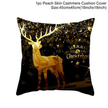Load image into Gallery viewer, 2022 Santa Claus Christmas Pillowcase Decor For Home Christmas Throw Pillow Covers Decorative Snowman Santa Claus Pillow Covers Linen Cushion Cover Couch Pillow Cases Merry Christmas Ornament Xmas Gifts 45x45CM