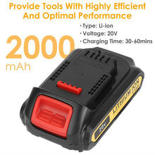 Load image into Gallery viewer, 20V Replacement Battery Fit for Dewalt DCB