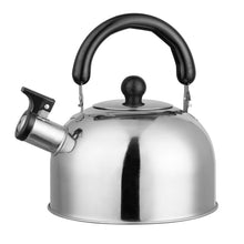 Load image into Gallery viewer, 2.1 Quarts Stainless Steel Whistling Tea Kettle Stovetop Induction Gas Teapot