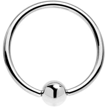 Load image into Gallery viewer, 16G 9/16 Solid 14K White Gold BCR Captive Ring