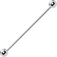 Load image into Gallery viewer, 14G STEEL BARBELL Body Jewelry 1.5 5mm