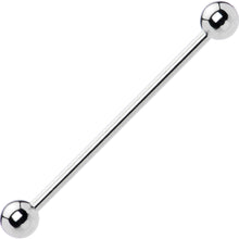 Load image into Gallery viewer, 14G 1 1/4 316L Stainless Steel Straight Industrial Barbell