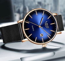 Load image into Gallery viewer, Men's Elegant Watch With Stainless Steel Straps And Special Date Display Excellent Look Unique Design Perfect Gift
