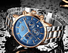 Load image into Gallery viewer, Men's Waterproof Watch With Chronometers And Date Display Unique Design Perfect Gift