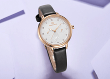 Load image into Gallery viewer, Stylish Womens Elegant With Double Zircon And Two Chronometer Day And Date Luxury Watch