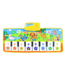 Load image into Gallery viewer, Trend New Baby Musical Mat Music Carpet Funny Animal Voice Singing Playing Music Piano Early Educational Learning Toys for Kids