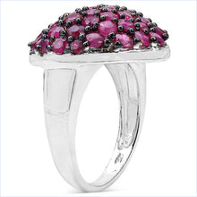 Load image into Gallery viewer, 3.53 Carat Genuine Ruby .925 Sterling Silver Ring