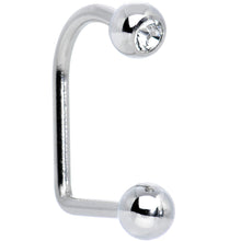 Load image into Gallery viewer, Single Crystal Lippy Loop Ball Labret