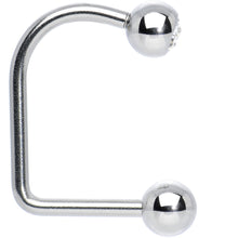 Load image into Gallery viewer, Single Crystal Lippy Loop Ball Labret
