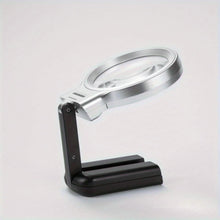 Load image into Gallery viewer, Foldable HD Multi-Power Magnifying Glass (Handheld & Desktop)