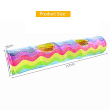 Load image into Gallery viewer, 2/3/4/5 Holes Pet Cat Tunnel Toys Foldable Pet Cat Kitty Training Interactive Fun Toy For Cats Rabbit Animal Play Tunnel Tube For Cats Tunnels for Indoor Cats Cat Tube Collapsible 3 Way Pet Tunnel Great Toy for Cats