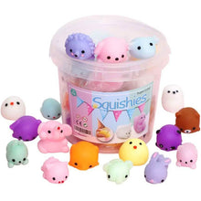 Load image into Gallery viewer, 24-Pack: Kids Mochi Squishy Toy with Storage