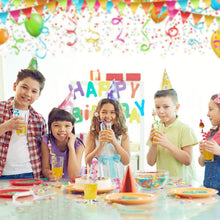 Load image into Gallery viewer, 24-Pack: Reusable Ice Cream Straws for Birthday Party Supplies