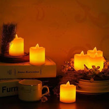 Load image into Gallery viewer, 24-Piece: LED Flameless Tea Light Candle