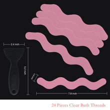 Load image into Gallery viewer, 24-Piece: Safe Tub Strips Adhesive Non-Slip Shower Stickers Set