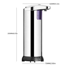Load image into Gallery viewer, Stainless Steel Automatic Soap Dispenser