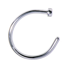 Load image into Gallery viewer, 18G 5/16 Stainless Steel Nose Hoop