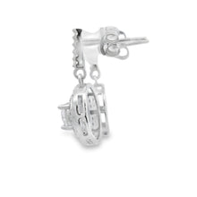 Load image into Gallery viewer, Cubic Zirconia Earrings Sterling Silver
