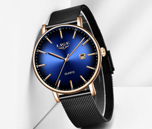 Load image into Gallery viewer, Men's Elegant Watch With Stainless Steel Straps And Special Date Display Excellent Look Unique Design Perfect Gift