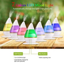 Load image into Gallery viewer, 250 ML Cool Mist Humidifier with 7 Color Changeable LED Lights