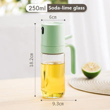 Load image into Gallery viewer, 250ml Oil Spray Bottle BBQ Baking Glass Storage Bottles for Oil Vinegar Oil Dispenser Cooking Seasoning Bottle Kitchen Cooking Oil Spray Kitchen Gadgets For Cooking BBQ Salad Steak