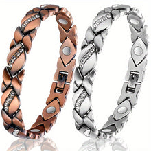 Load image into Gallery viewer, Magnetic Energy Therapy Pain Relief Copper Bracelet For Men And Women